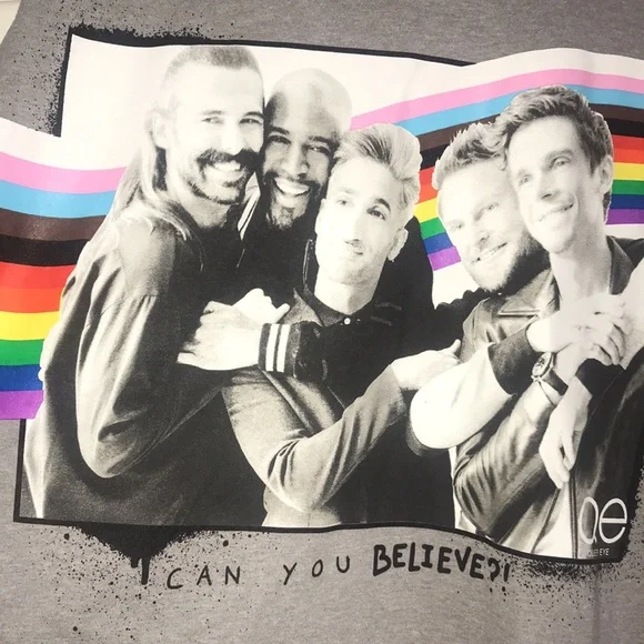 NWT Unisex Queer Eye Pride Tank Top - Picture 2 of 6